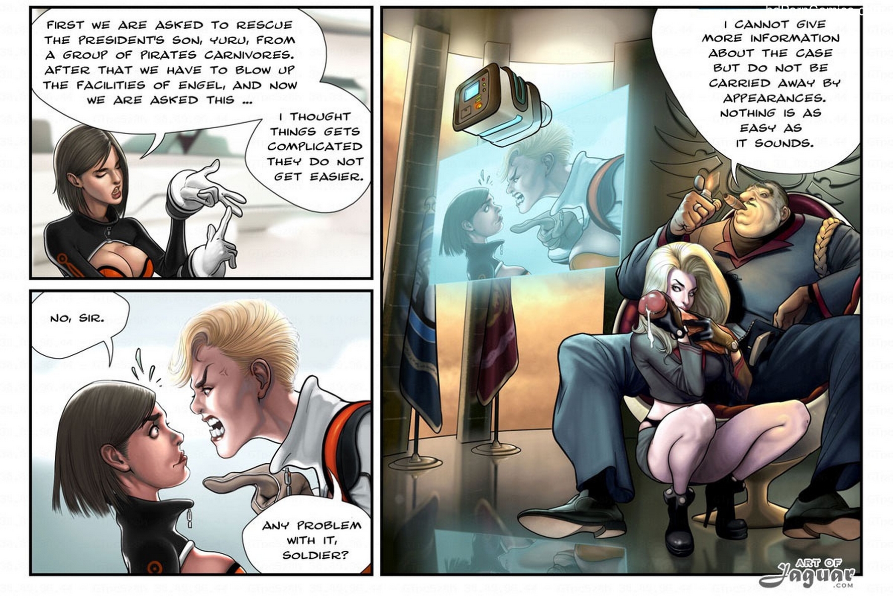 Captain Space12 free sex comic